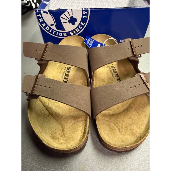 Birkenstock Other - Birkenstock Arizona Mocha Birkibuc Sandals Mens 11 Womens 13 EU 44 NEW